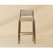 Baymont Napa Beige and Santa Cruz Oatmeal Upholstered Barstool