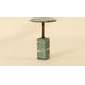 Mizani Sage Round Concrete Top Outdoor End Table