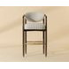 Freya Gifford Script Upholstered Barstool