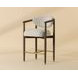 Freya Gifford Script Upholstered Counter Height Stool