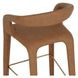 Avenlee Milliken Cognac Upholstered Barstool