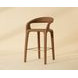Avenlee Milliken Cognac Upholstered Barstool