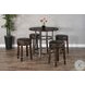Havenstead Dark Brown 36" Round Counter Height Dining Table