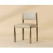 Baymont Napa Beige and Santa Cruz Oatmeal Upholstered Dining Chair Set of 2