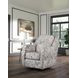 Alba Pewter Swivel Glider Accent Chair
