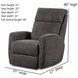 Primo Mink Rocker Recliner