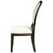 Twyla Cream and Dark Cocoa Side Chair Set of 2