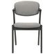 Stevie Brown Grey and Black Side Chair Set of 2