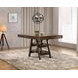 Dewey Walnut Counter Height Dining Table