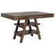 Dewey Walnut Counter Height Dining Table