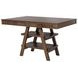 Dewey Walnut Counter Height Dining Table