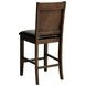 Dewey Brown and Walnut Counter Height Chair Set of 2