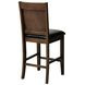 Dewey Brown and Walnut Counter Height Chair Set of 2
