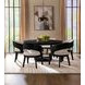 Leandro Burnished Black 60" Round Dining Table