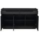 Leandro Burnished Black 3 Door Sideboard