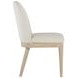Solano Beige Upholstered Side Chair Set of 2