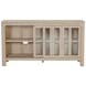 Solano Weathered Mango 2 Glass Door Sideboard