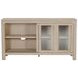 Solano Weathered Mango 2 Glass Door Sideboard