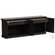 Florence Distressed Black 120" Extendable Dining Room Set