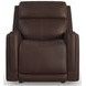 Alister Burnt Umber Triple Power Glider Recliner with USB Charging
