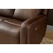 Alister Burnt Umber 82" Triple Power Glider Reclining Sofa with USB Charging and LED