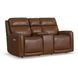 Alister Sedona Brown Triple Power Glider Reclining Living Room Set