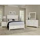 Maple Road Soft White Mansion Storage Panel Bedroom Set