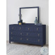 Summerland Inkwell Blue Large Dresser