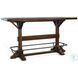 Havenstead Dark Brown Rectangular Pub Table