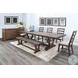 Velden Hollow Natural 140" Extendable Rectangular Dining Table
