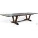 Havenstead Dark Brown 140" Extendable Rectangular Dining Table