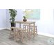 Seabright Natural 48" Rectangular Counter Height Dining Table