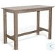 Seabright Natural 48" Rectangular Counter Height Dining Table