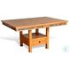 Maple Haze Beige 72" Extendable Rectangular Adjustable Height Storage Dining Table