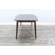 Rustic Refined Dark Brown Mid Century Wood Rectangular Dining Room Set
