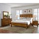 Maple Road Antique Amish King Mansion Panel Bed