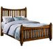 Maple Road Antique Amish King Slat Poster Bed