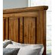 Maple Road Antique Amish King Mansion Storage Panel Bed