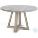 Ashwyn Light Gray 60" Round Dining Table