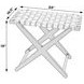 Cipriani Gray 24" Luggage Rack