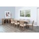 Noah Hazelnut 96" Extendable Rectangular Dining Table