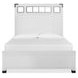 Harper Springs Silo White Queen Panel Bed