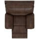 Stetson Walnut Rocker Recliner
