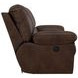 Stetson Walnut 91" Lay Flat Reclining Sofa