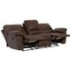 Stetson Walnut 91" Lay Flat Reclining Sofa