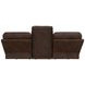 Stetson Walnut 91" Lay Flat Reclining Sofa