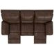 Stetson Walnut 91" Lay Flat Reclining Sofa