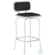 1192 Black Swivel Counter Height Stool