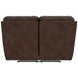 Stetson Walnut 65" Lay Flat Reclining Loveseat