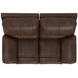 Stetson Walnut 65" Lay Flat Reclining Loveseat